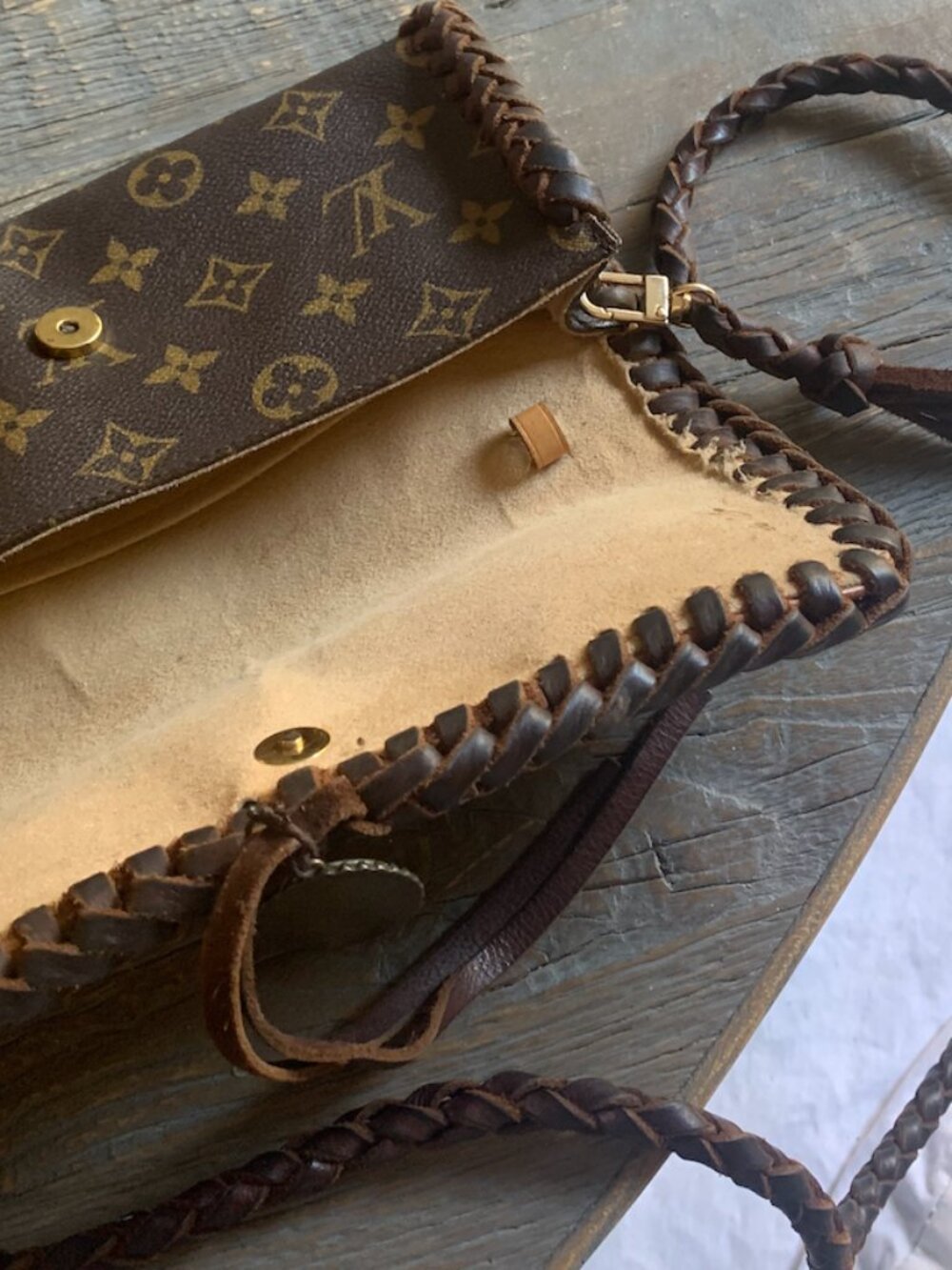 Louis Vuitton- Re Purposed  Monogram Crossbody - Picture 7 of 7